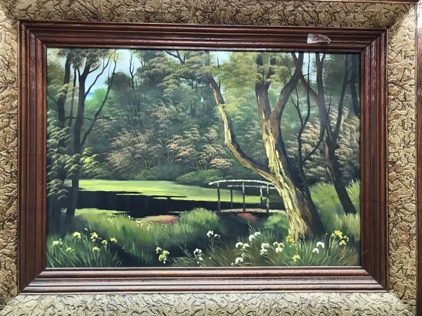 Quadro con Paesaggio Campestre