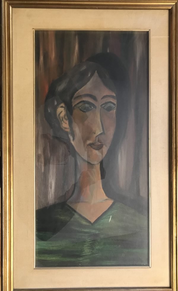Quadro Postmoderno con Donna