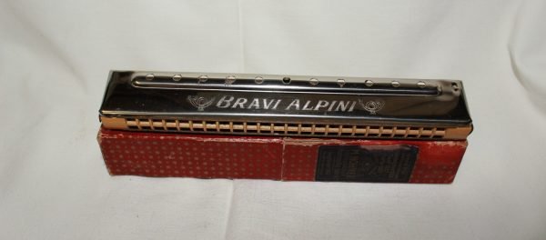 Armonica Vintage Hohner "Bravi Alpini"