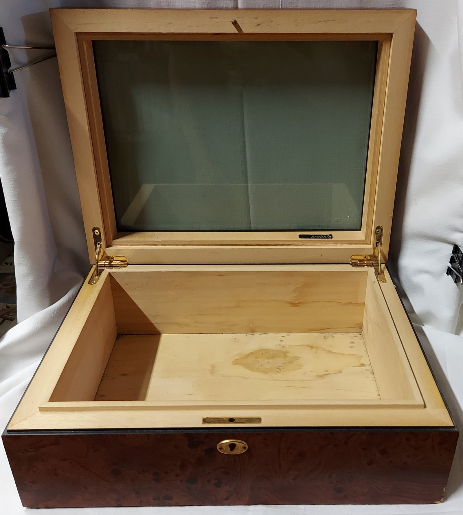 Vetrinetta /espositore in legno - immagine 2