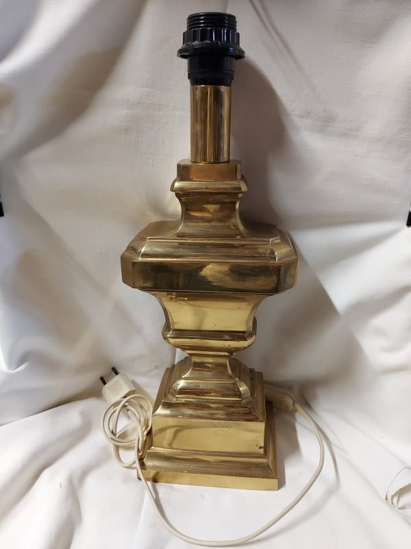Base per lampada in ottone