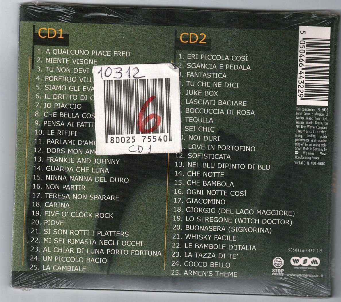 Fred Buscaglione "A qualcuno piace Fred" ( 2 cd) - immagine 2