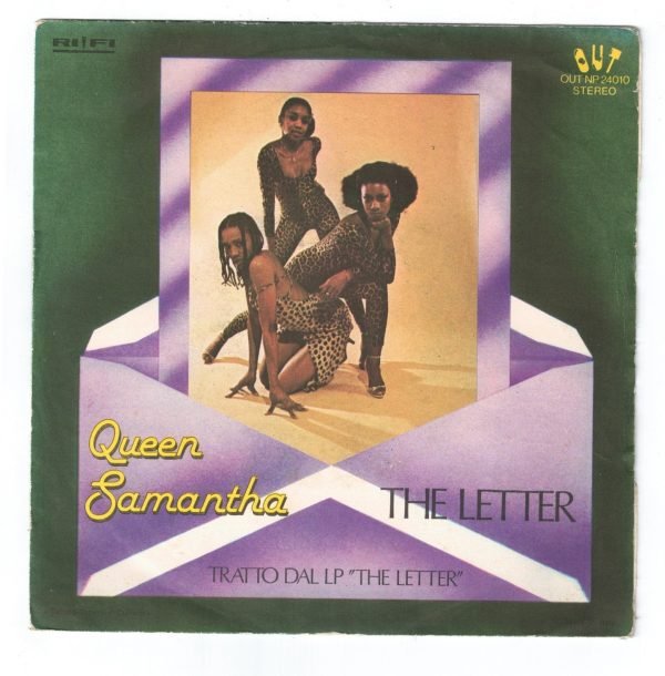 QUEEN SAMANTHA : The letter (lato a); Don't stop I feel good (lato b) DISCO 45 GIRI