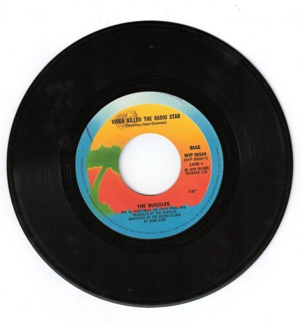 The Buggles: Video killed the radio star (lato a); Kid Dynamo(lato b) DISCO 45 GIRI - immagine 3