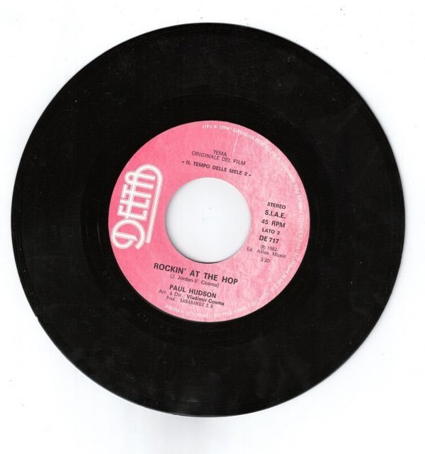 Your Eyes (lato a); Rockin’ at the hop (lato b) 45 giri - immagine 4