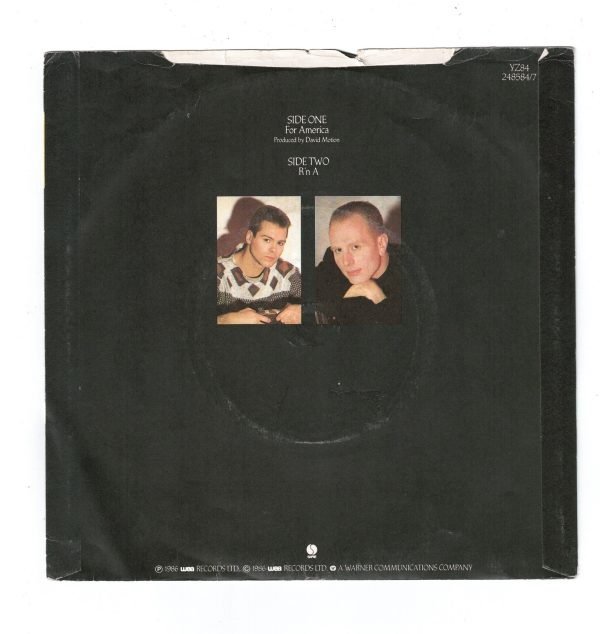 RED BOX : For America (lato a); R'n A(lato b) DISCO 45 GIRI - immagine 2