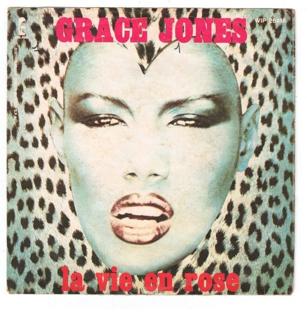 Grace Jones :  la vie en rose (lato a); Until(lato b)  vinile 45 giri