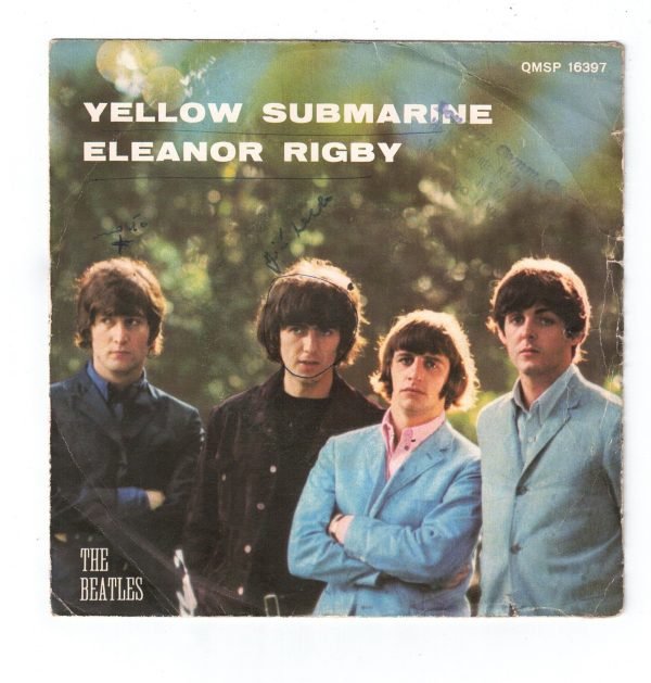The Beatles  Yellow Submarine(lato a);  Eleanor Rigby(lato b)  vinile 45 giri