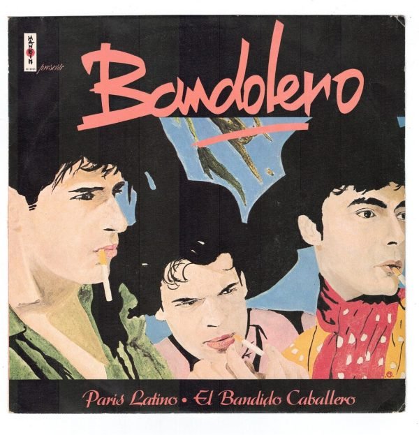 BANDOLERO : Paris Latino(lato a); El bandido Caballero(lato b) DISCO 45 GIRI