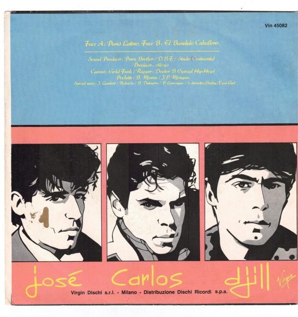 BANDOLERO : Paris Latino(lato a); El bandido Caballero(lato b) DISCO 45 GIRI - immagine 2
