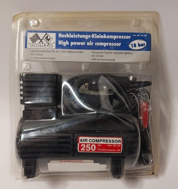 Compressore  Monza da 250 PSI, 12 Volt.