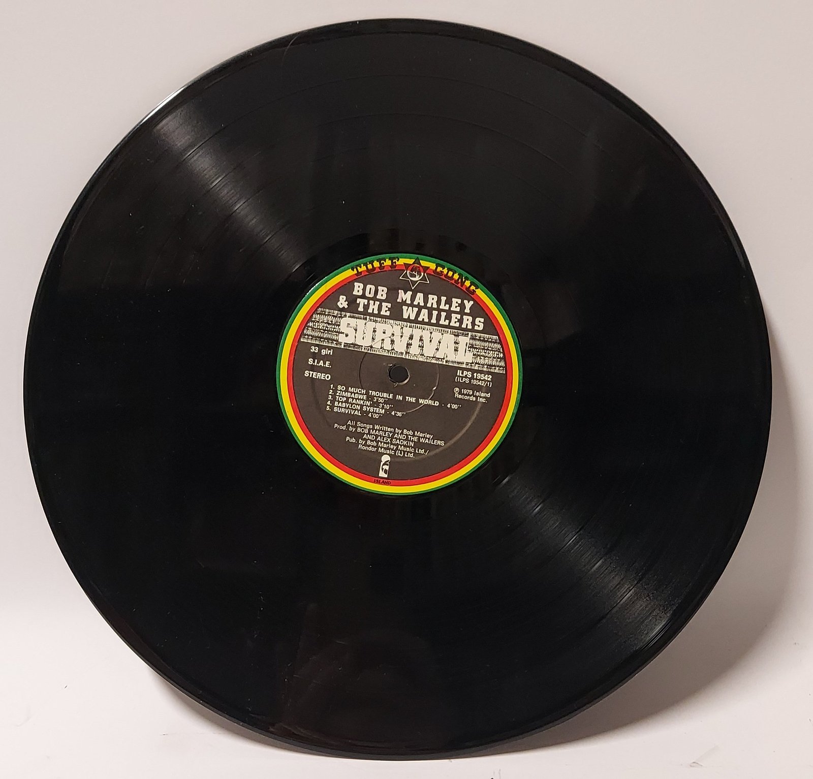 Bob Marley & The Wailers  : SURVIVAL  - 33 giri - immagine 4