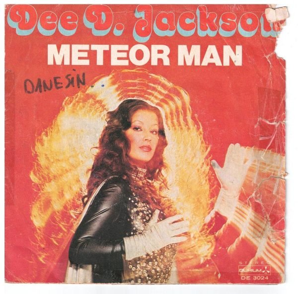 Dee D. Jackson  Meteor man(lato a);  Galaxy Police(lato b) 45 GIRI