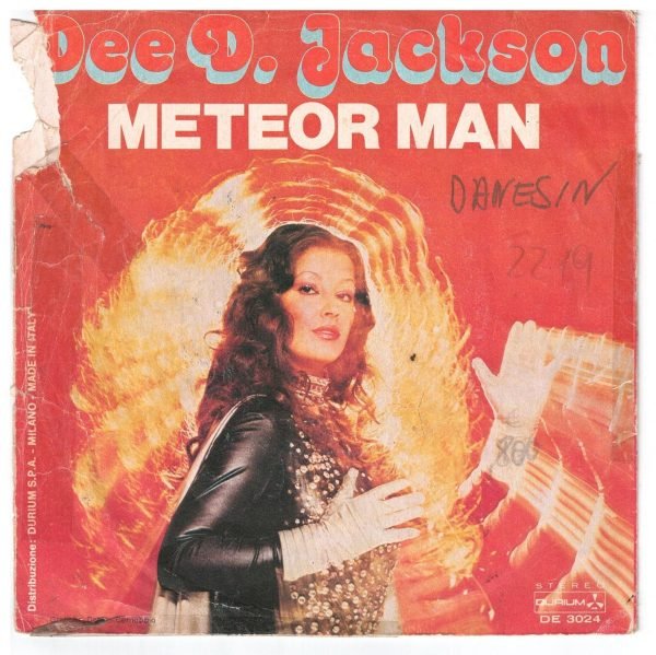 Dee D. Jackson  Meteor man(lato a);  Galaxy Police(lato b) 45 GIRI - immagine 4