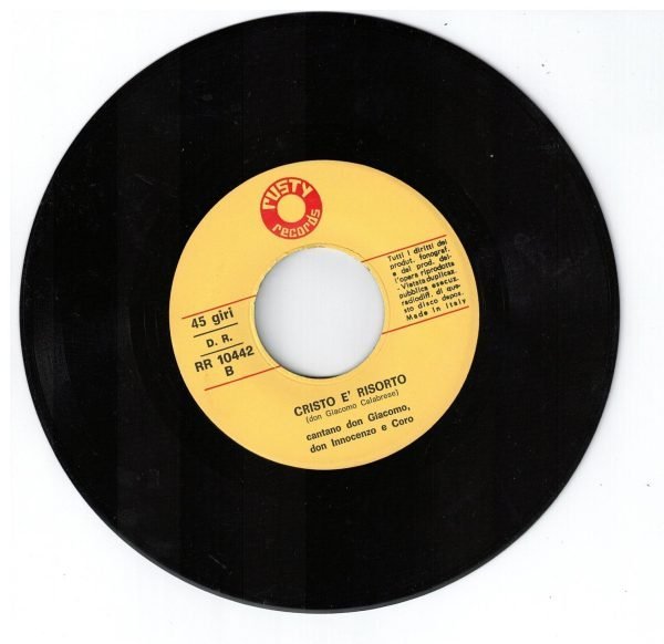 Don Giacomo, don Innocenzo e coro  Shalom (lato a); Cristo è risorto (lato b)  45 giri - immagine 3