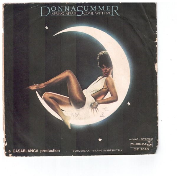 Donna Summer   Spring Affair(lato a); Come with me(lato b)  vinile 45 giri - immagine 2