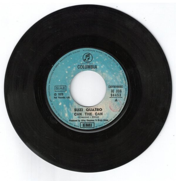 Suzi Quatro  Can the can(lato a); Ain't ya somethin' honey(lato b) 45 GIRI - immagine 3