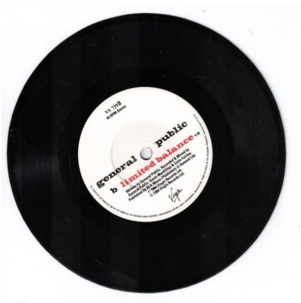General Public:  Tenderness(lato a); Limited balance) (lato b) 45 GIRI - immagine 4