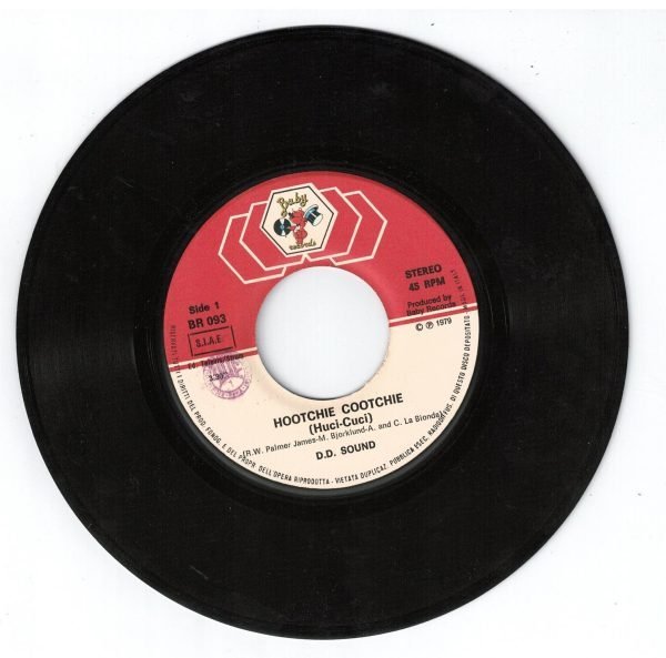 D.D. Sound  Hootchie  Cootchie ( Huci Cuci)(lato a); Hootchie  Cootchie INSTRUMENTAL ( Huci Cuci)(lato b)45 GIRI - immagine 3
