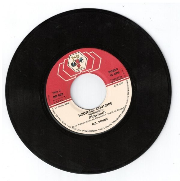 D.D. Sound  Hootchie  Cootchie ( Huci Cuci)(lato a); Hootchie  Cootchie INSTRUMENTAL ( Huci Cuci)(lato b)45 GIRI - immagine 4