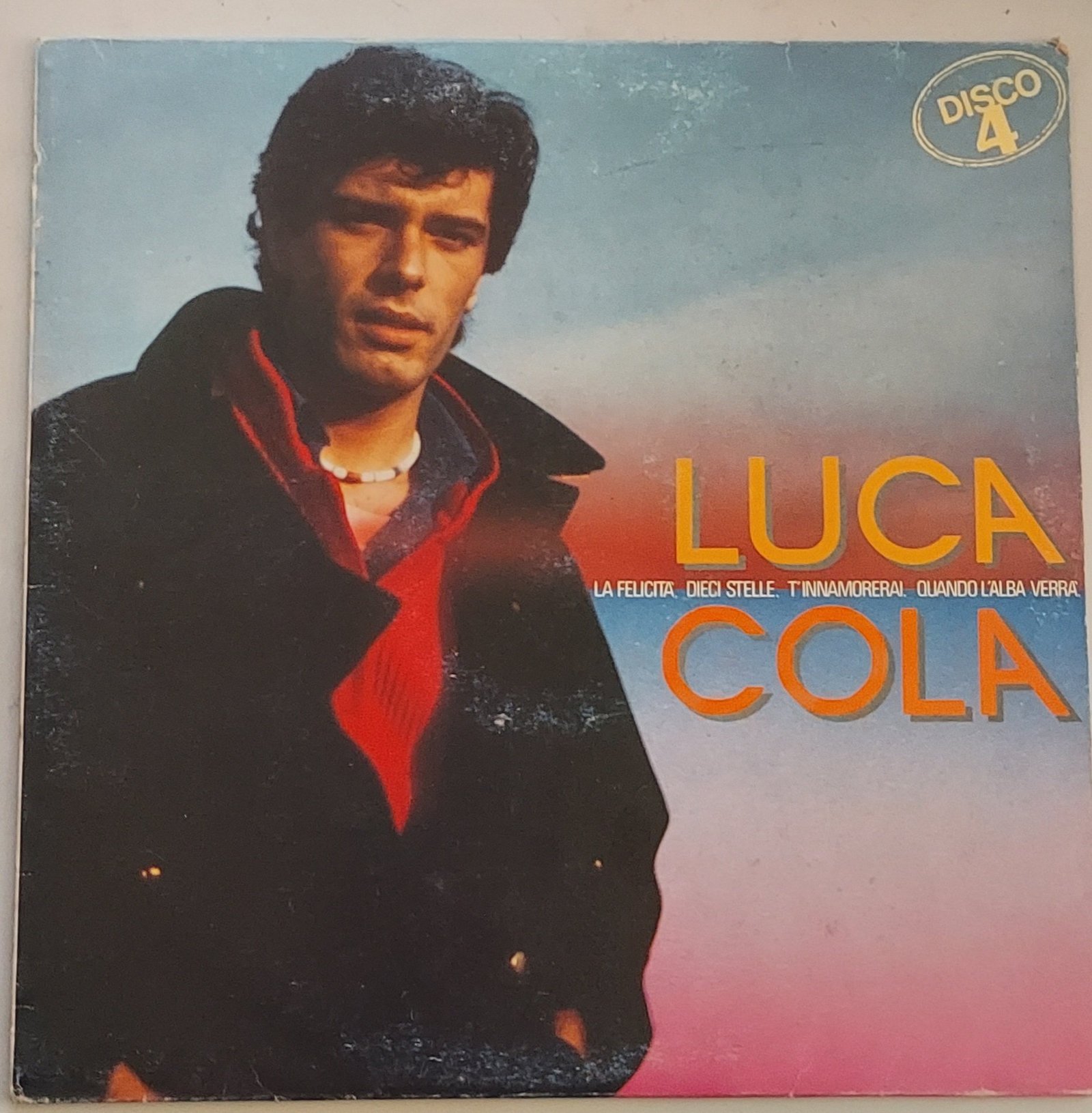 Luca Cola  Disco 4  vinile 33 giri EP (4 tracce)