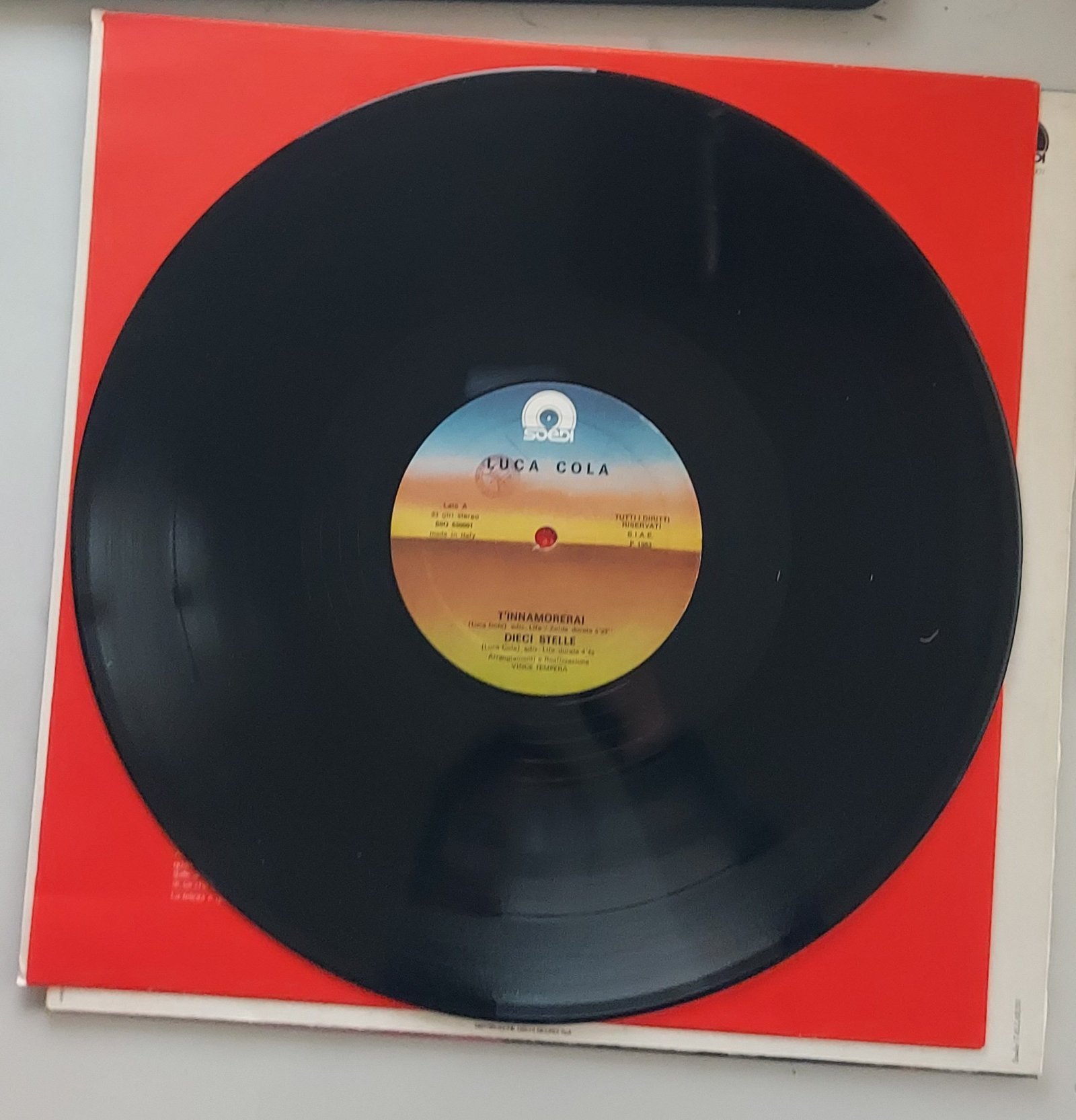 Luca Cola  Disco 4  vinile 33 giri EP (4 tracce) - immagine 4