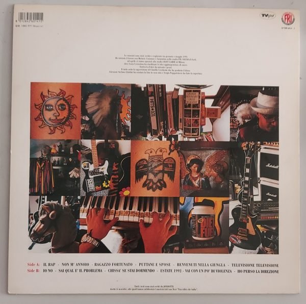 Jovanotti - Lorenzo 1992  vinile 33 giri - immagine 2