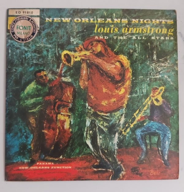 Louis Armstrong and  The all Stars  Panama (lato a); New Orleans function(lato b)  45 giri