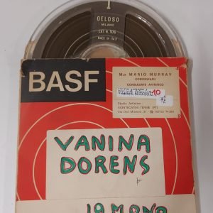 Nastro Basf bobina  DIAMETRO SUPPORTO 17,8 cm.