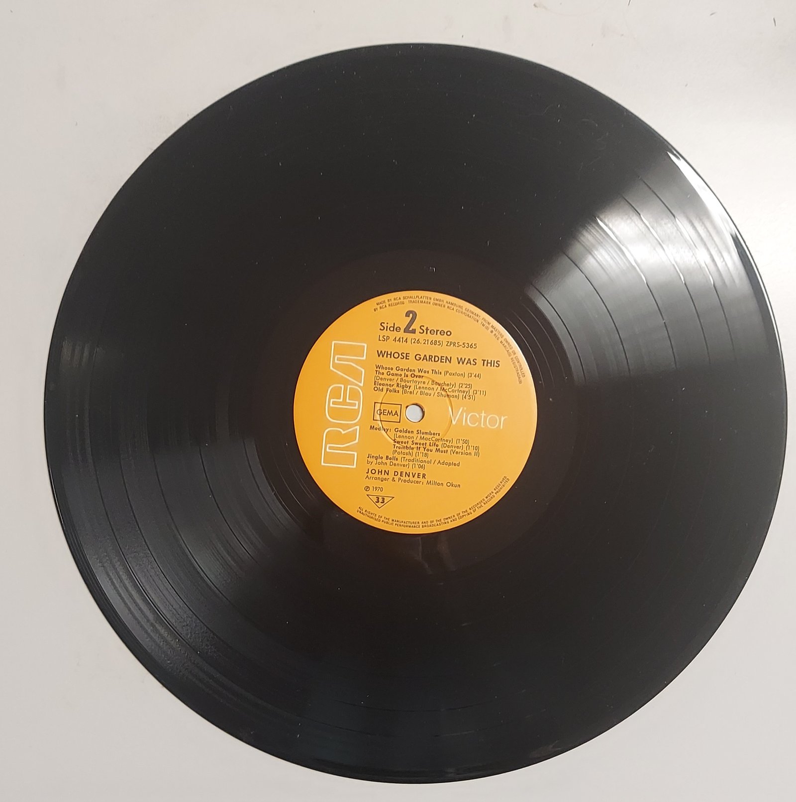 John Denver  Whose garden was this (33 giri) - immagine 3