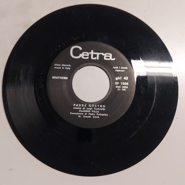 Claudio Villa  PadreNostro(lato a); Ave Maria'(lato b) 45 giri - immagine 4