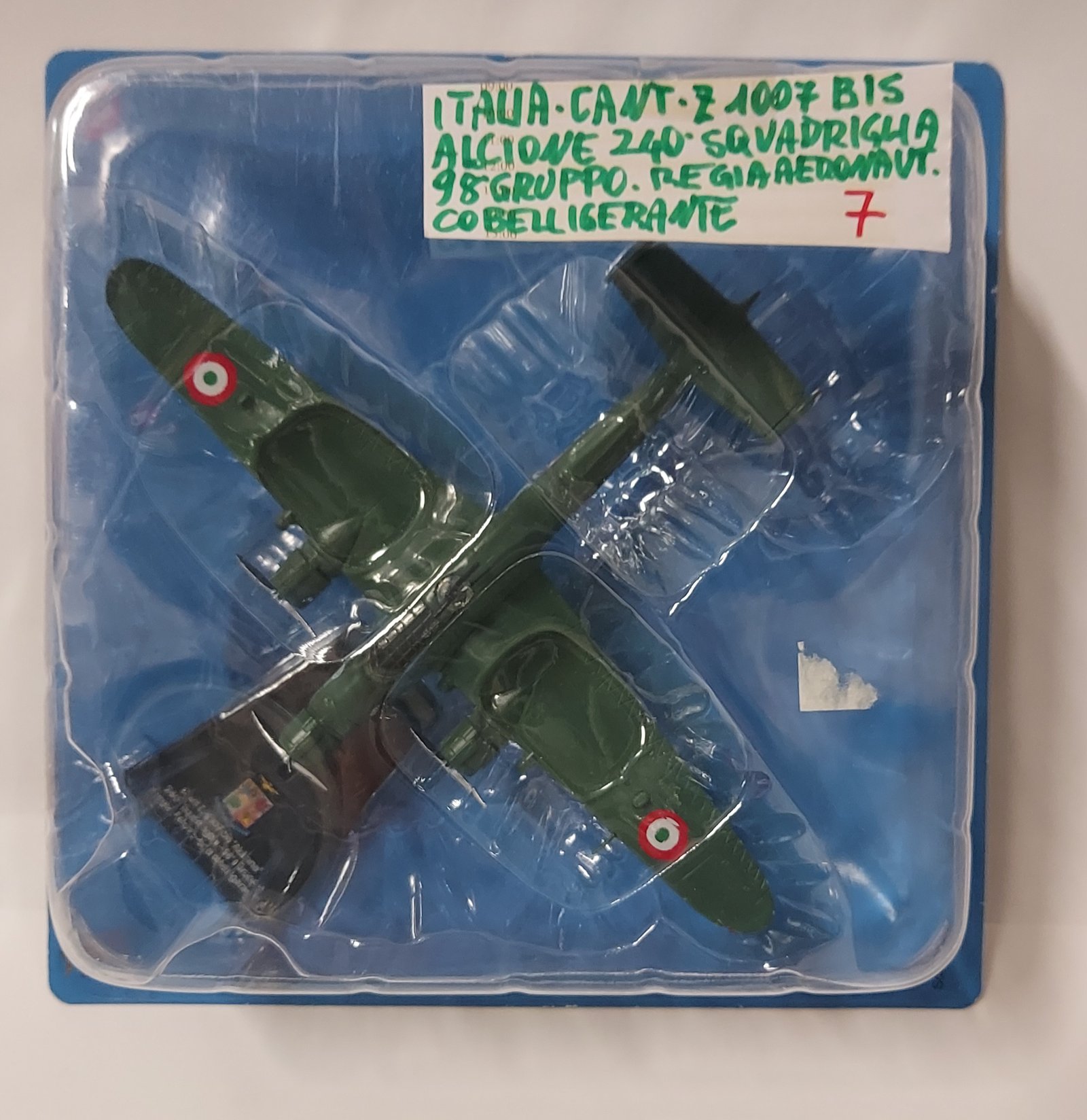 Modellino Aereo militare ITALIA  CantZ 1007 bis "Alcione 240"