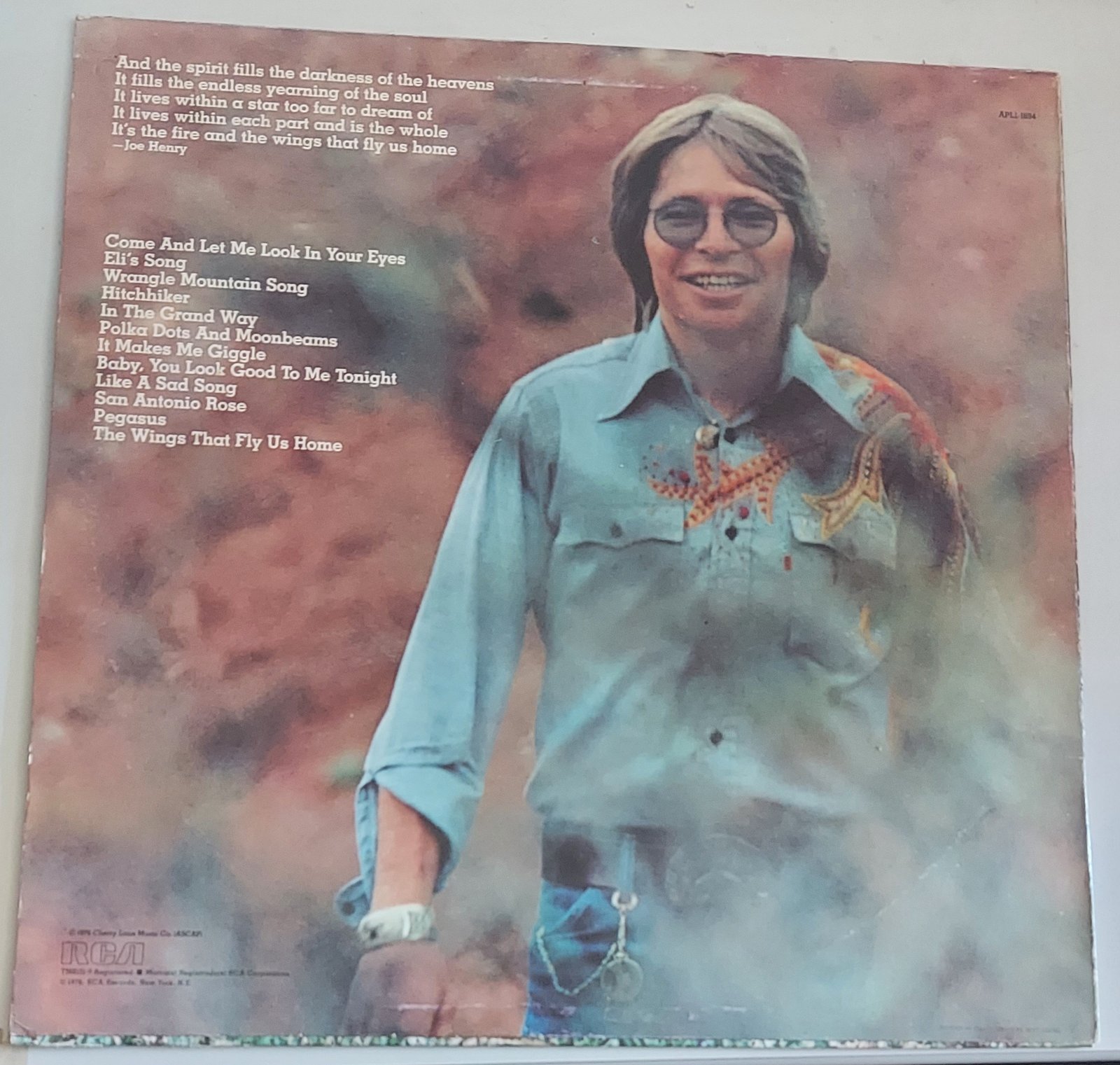 John Denver:  Spirit  (33 giri) - immagine 2