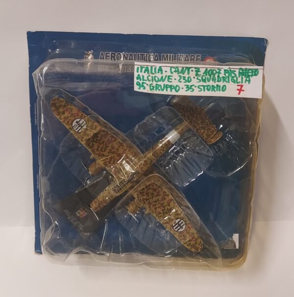 Modellino aereo militare Italia Cant7 1007 Bis ALCIONE - 230-Squadriglia 95 - gruppo 95 - 35 Stormo