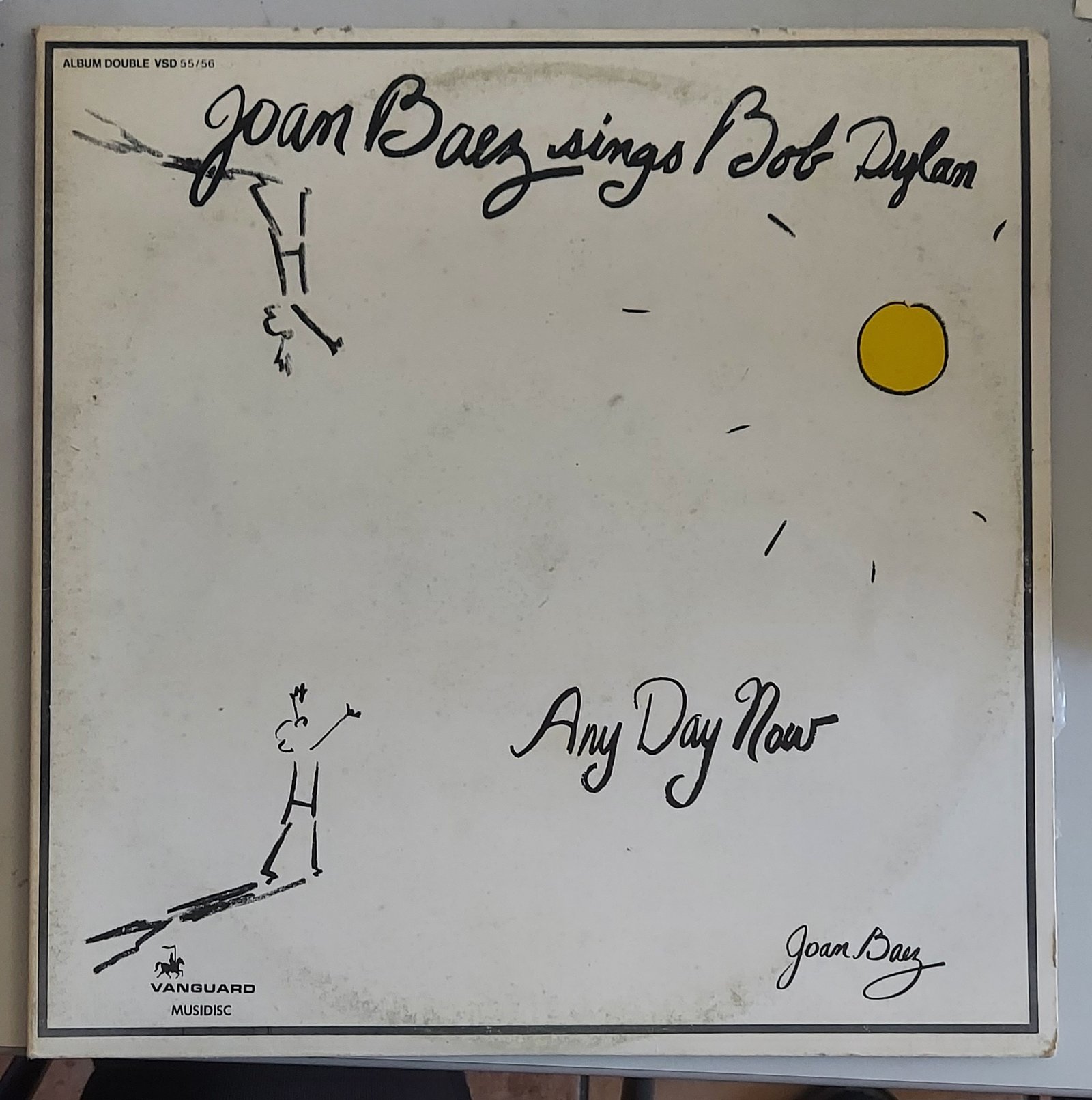 Joan Baez  Any day now- songs of Bob Dylan 33 giri- DOPPIO L.P.