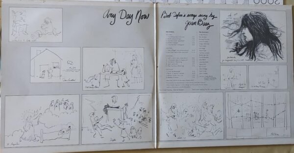 Joan Baez  Any day now- songs of Bob Dylan 33 giri- DOPPIO L.P. - immagine 2
