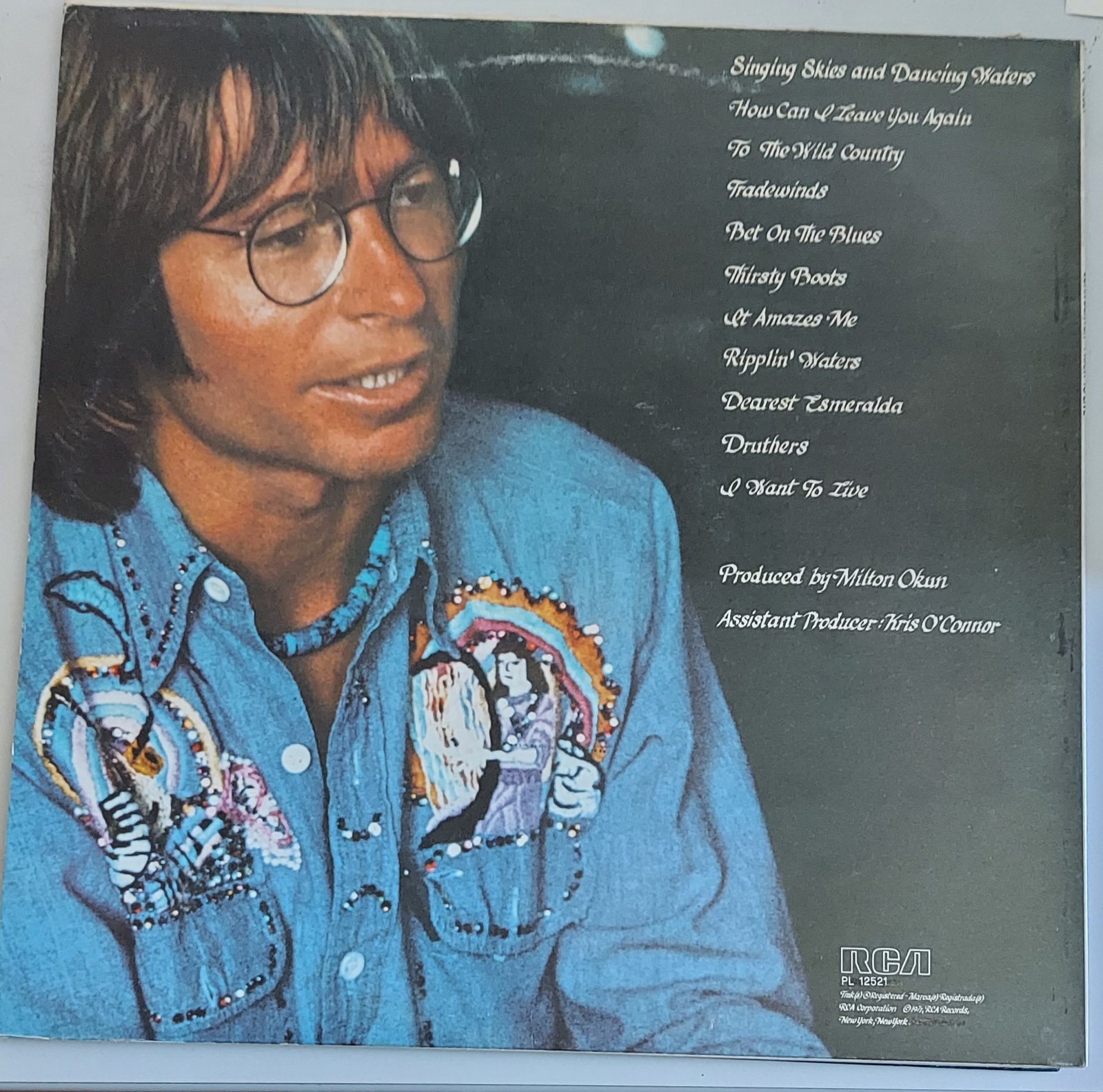 John Denver  I want to live 33 giri - immagine 2
