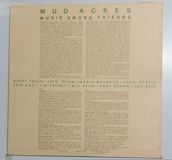 Mud Acres  - Music among friends (33 giri) - immagine 2