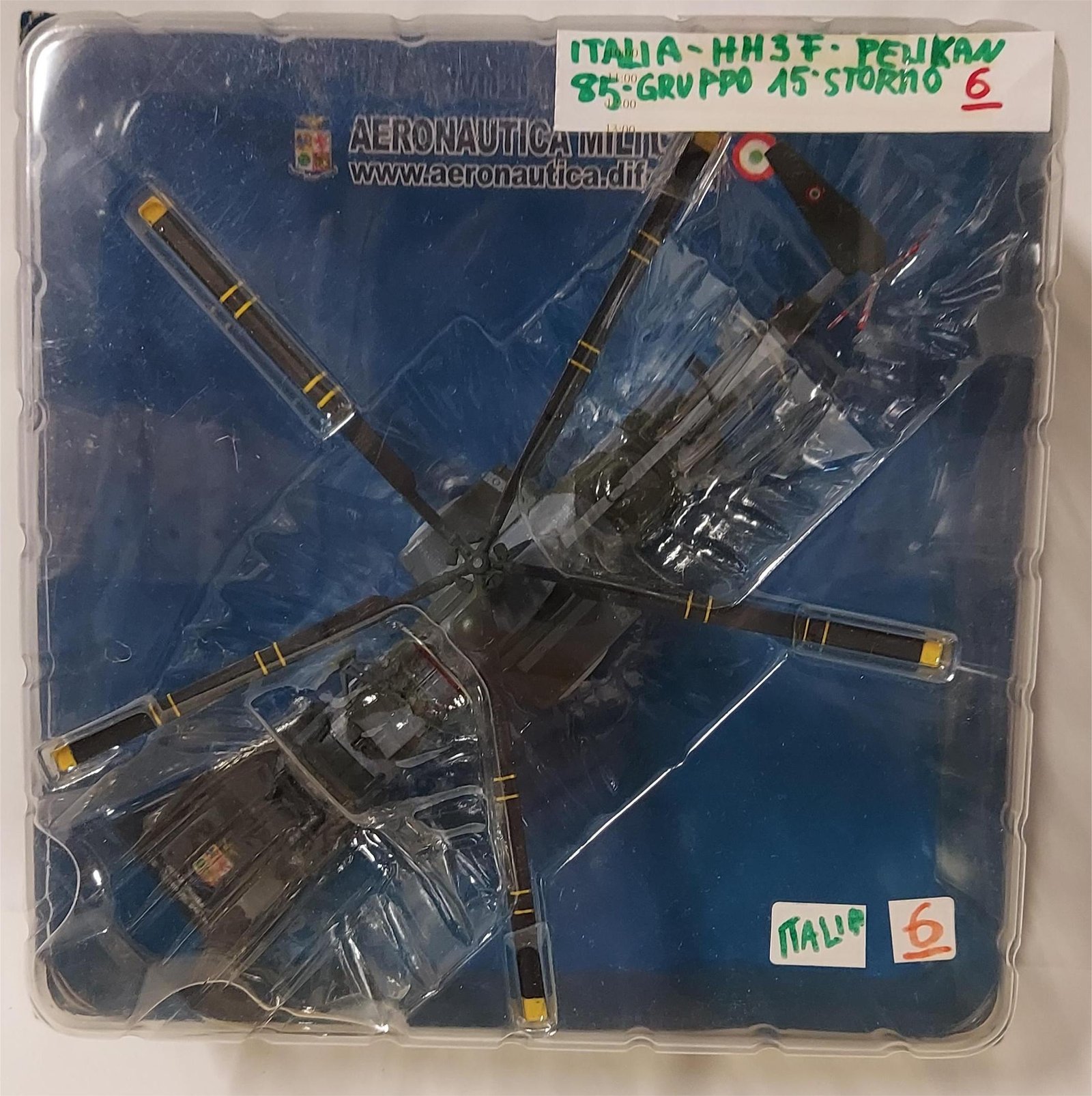 Modellino Elicottero ITALIA HH3F Pelikan 85 gruppo 15 Stormo