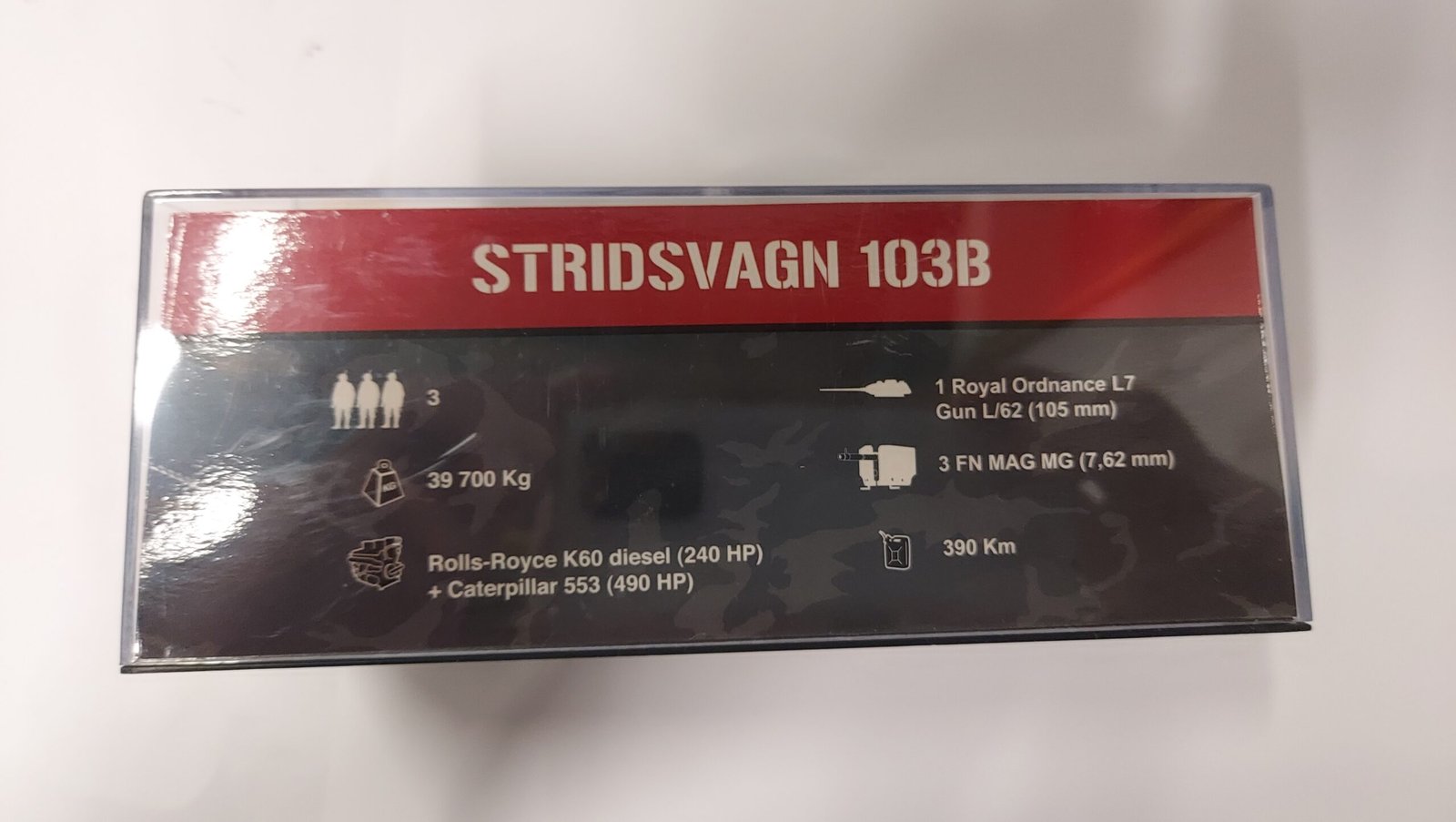 Modellino carro armato Stridsvagn 103b - immagine 2
