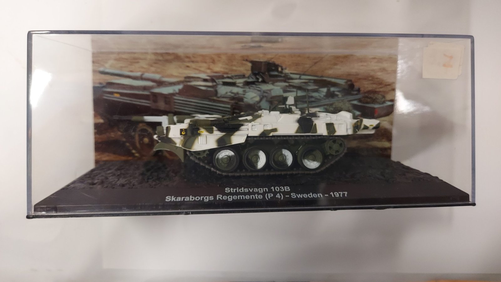 Modellino carro armato Stridsvagn 103b