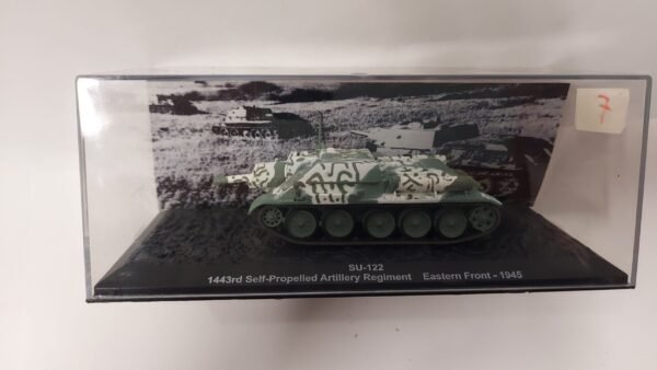 Modellino carro armato SU-122 1443rd Self Propelled ARTILLERY REGIMENT