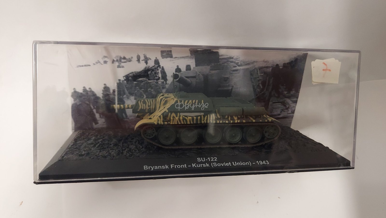 Modellino carro armato SU-122 Bryansk Front- Kursk (Soviet Union) 1943