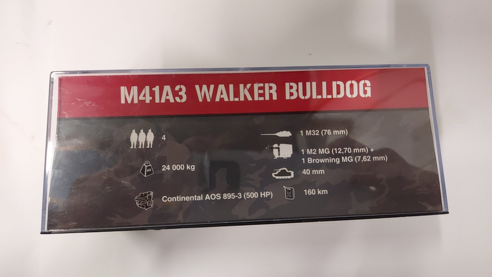Modellino carro armato M41A3 Walker Bulldog - immagine 2