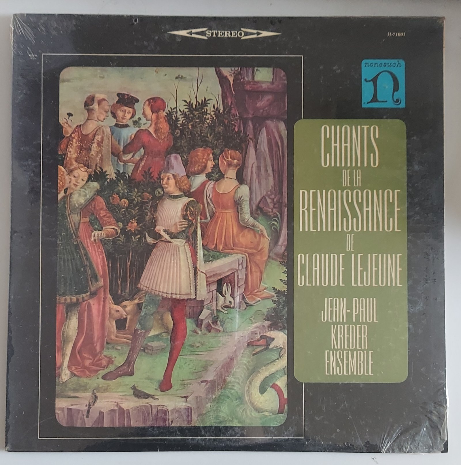 Claude Lejeune : CHANTS DE LA REINASSANCE 33 giri