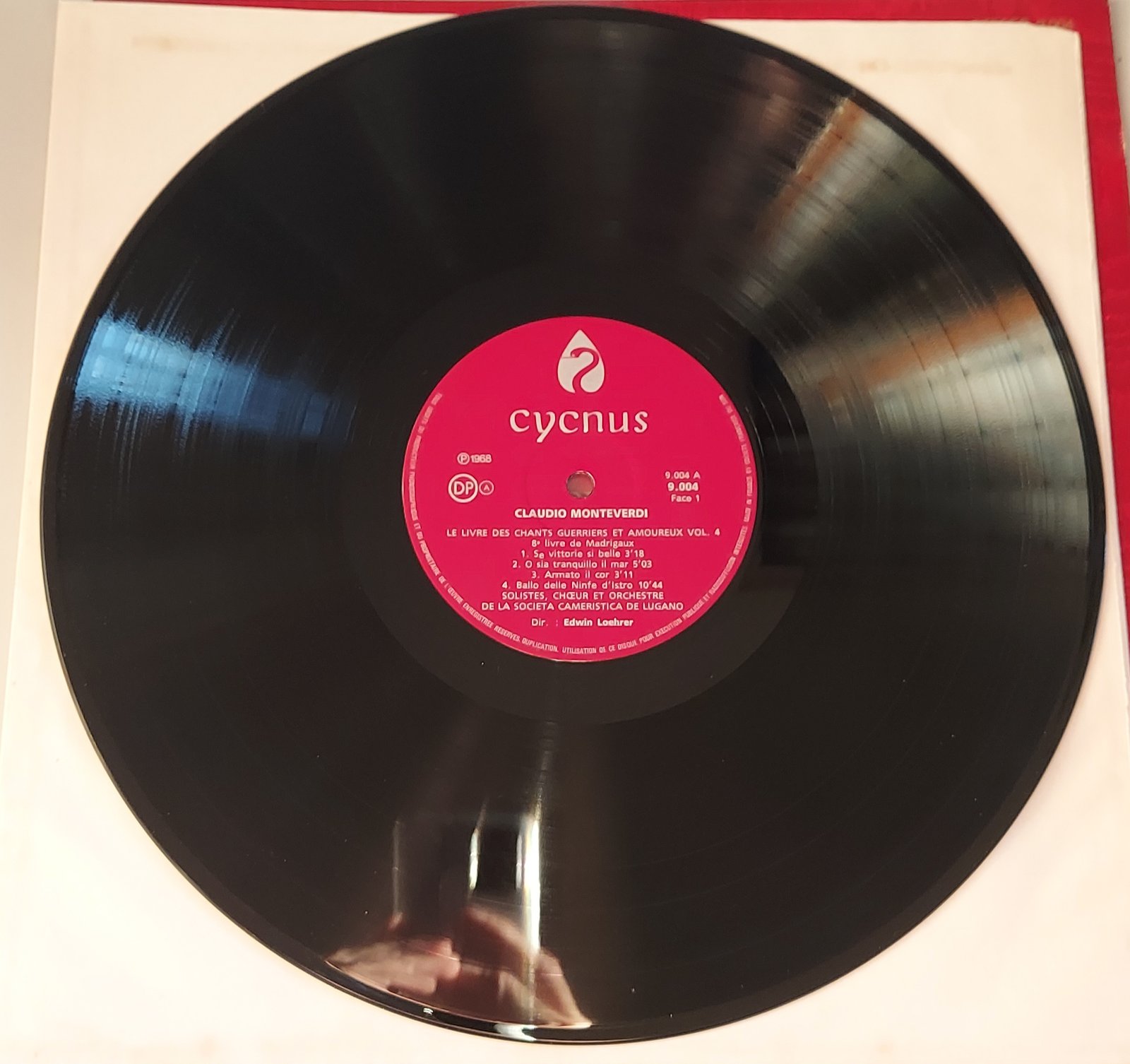 Claudio Monteverdi: Le livre des chants guerriers et amoureux VOLUME 4- 33 giri - immagine 3