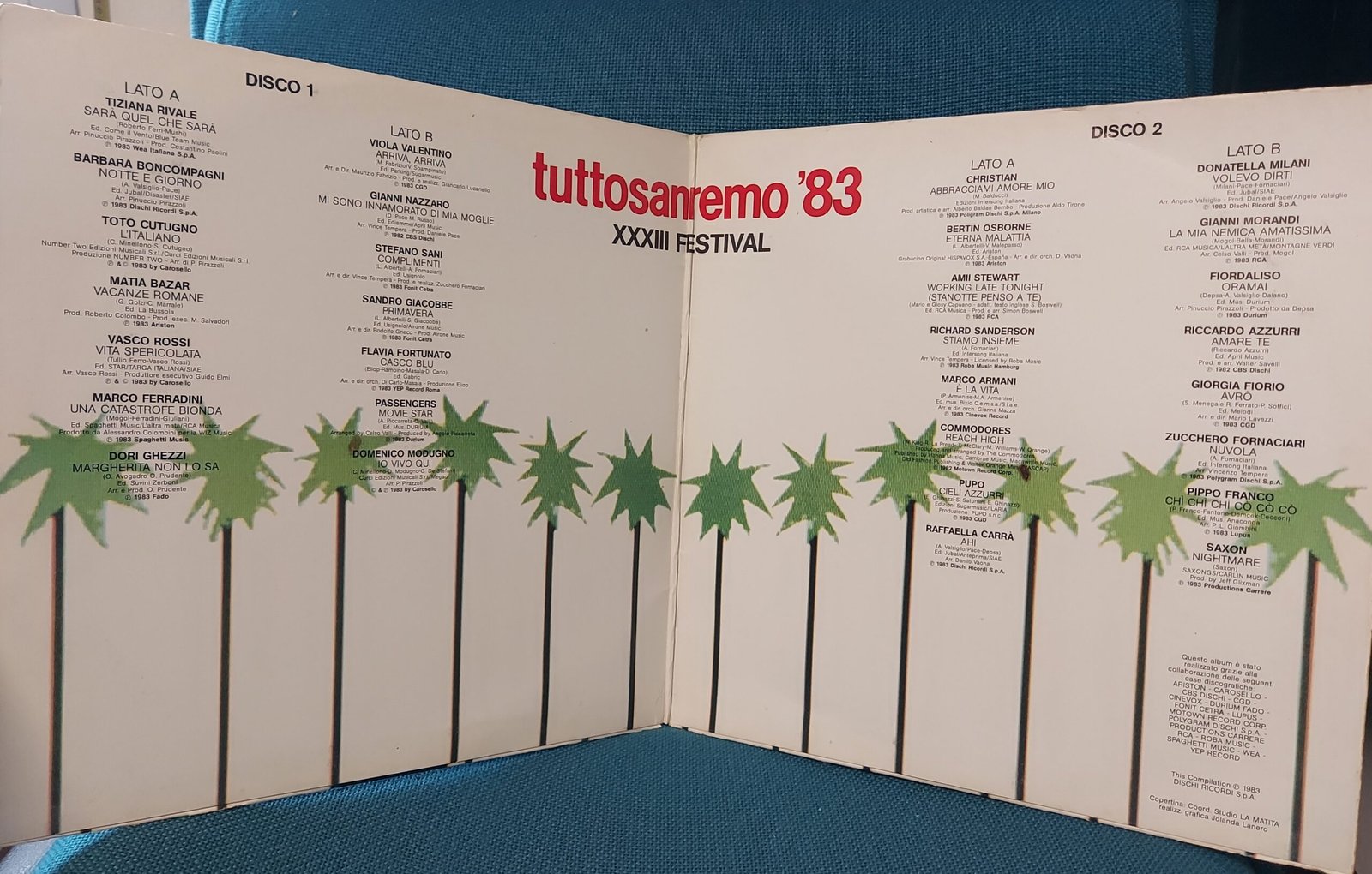 AA.VV. Tuttosanremo '83 - immagine 3