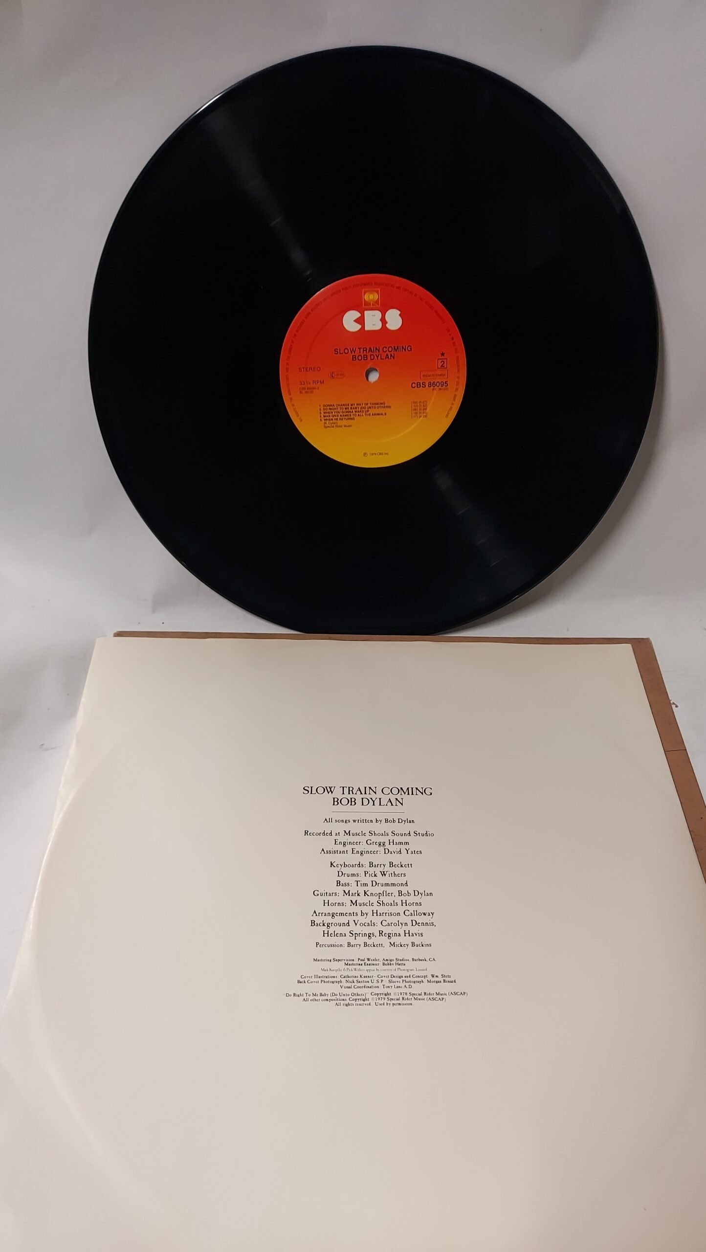 Bob Dylan " Slow Train Coming" - immagine 2