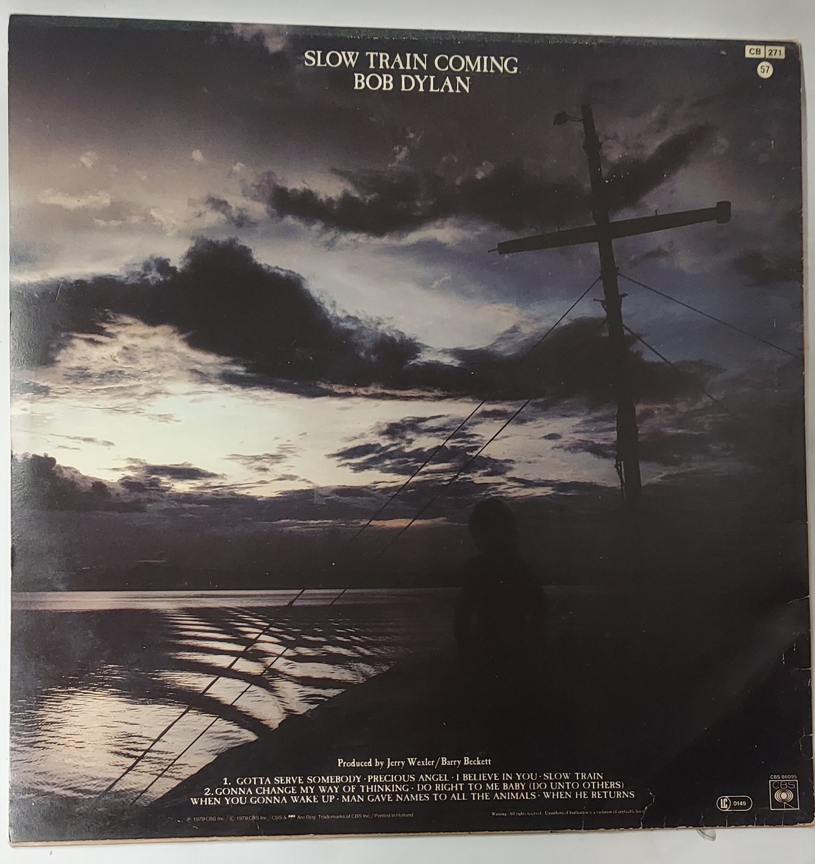 Bob Dylan " Slow Train Coming" - immagine 3