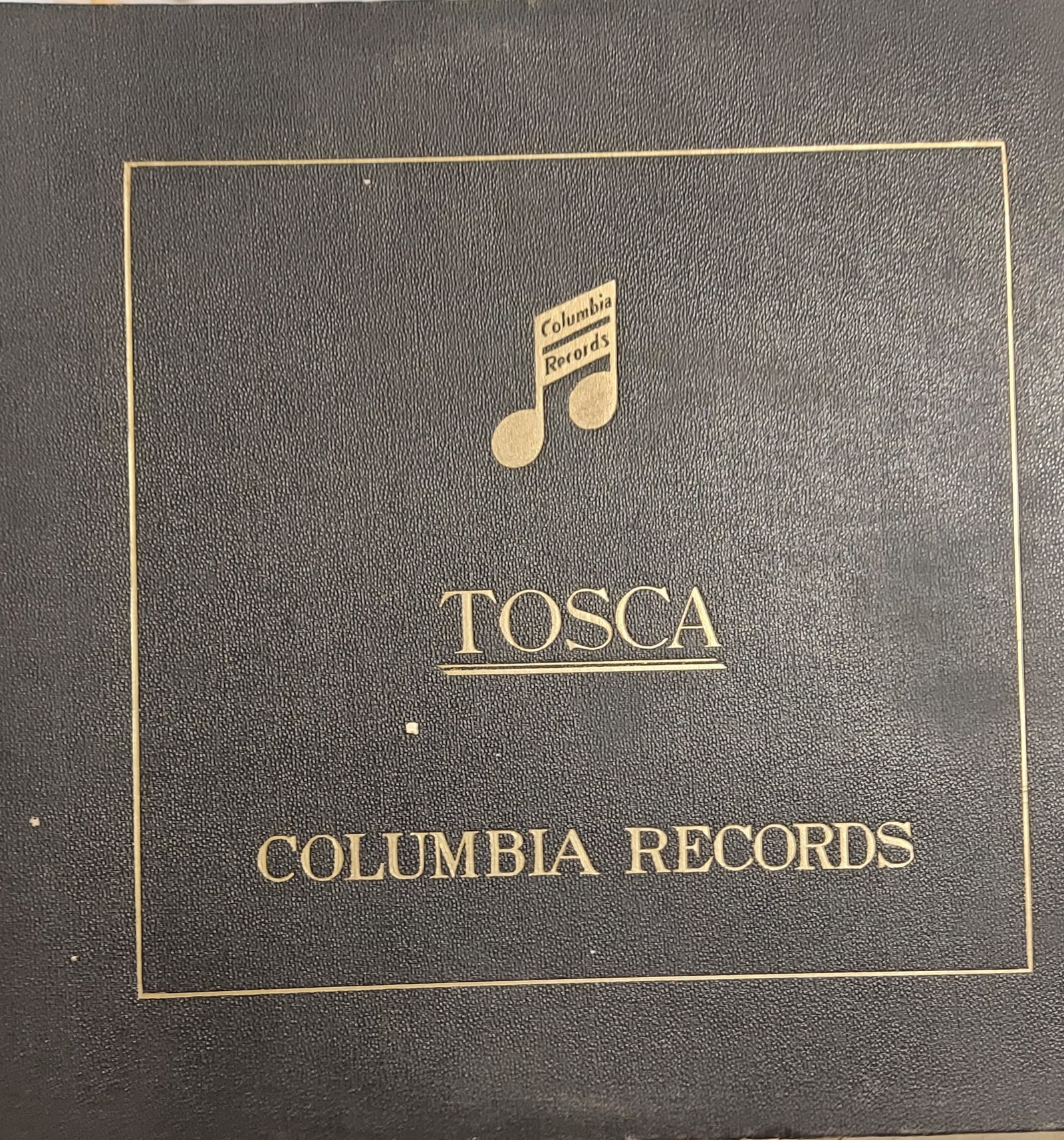 Giacomo Puccini, LA TOSCA opera completa 78 giri